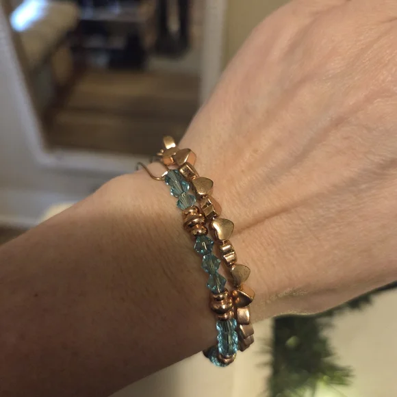 Alex And Ani Beaded Bracelet Set - Picture 3 of 3